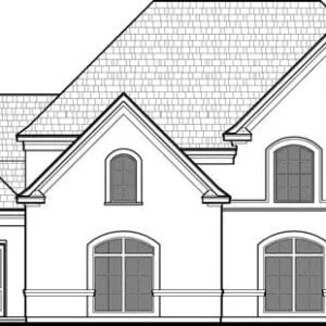 Two Story House Plan D2268
