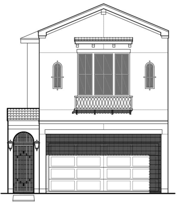 Townhouse Plan E2297 A1.1