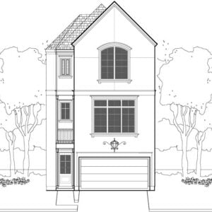 Townhouse Plan E3373 A1.1