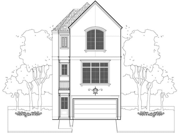 Townhouse Plan E3373 A1.1