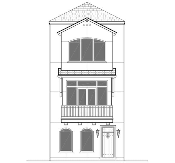 Townhouse Plan E2036 C1.1