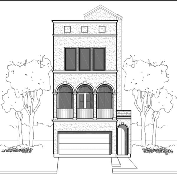 Townhouse Plan E2177 A1.1