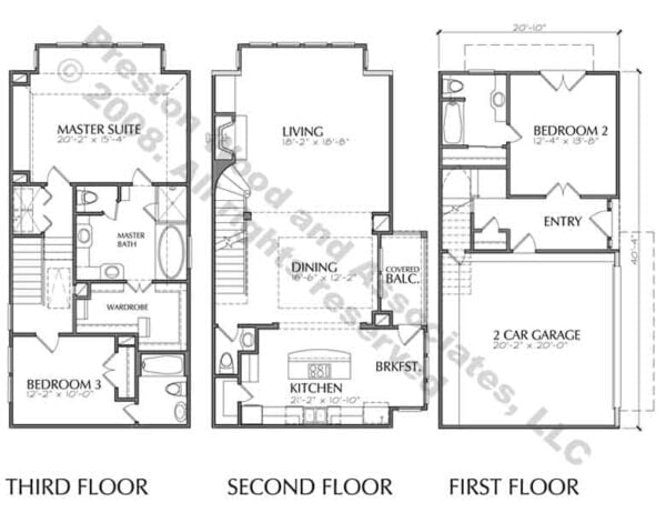 Townhouse Plan D4174-u3