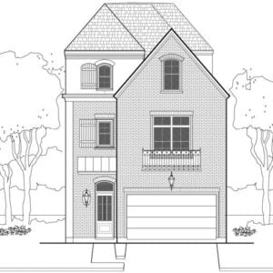 Townhouse Plan E0108 A3.5