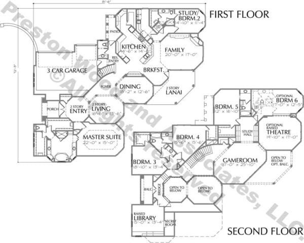 Two Story Home Plan D3080
