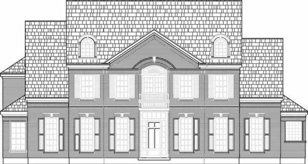 Two Story House Plan C7049