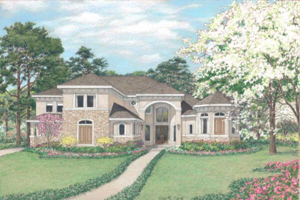 Two Story Home Plan D3225
