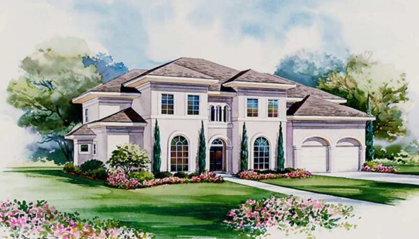 Two Story House Plan D4269