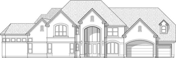 Two Story House Plan C8280