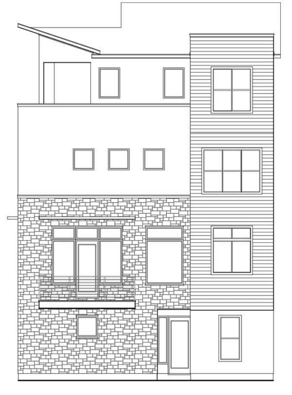 Townhouse Plan E2237 A2.1R