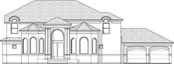 Two Story House Plan D3081