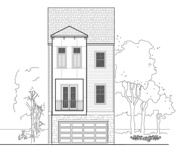 Townhouse Plan E2135 B1.1