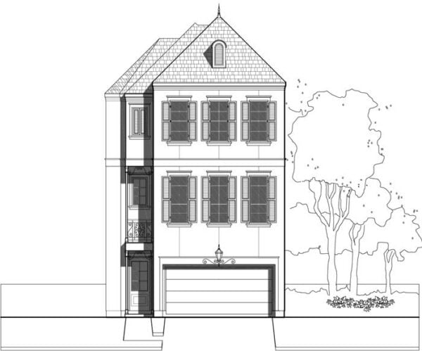 Townhouse Plan E1155 D1.1