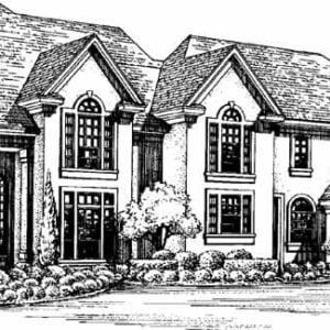 Two Story Home Plan C5292