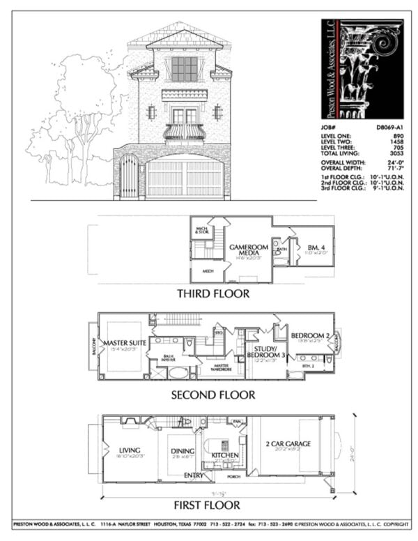 Urban House Plan D8069
