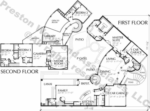 Two Story Home Plan aD2290