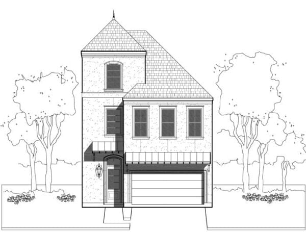Townhouse Plan E1036 A1.1