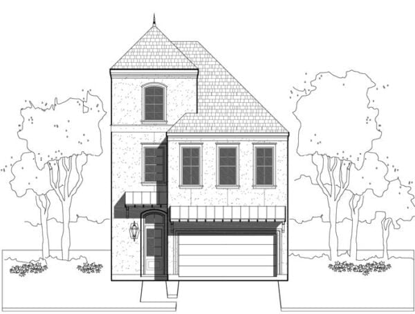 Townhouse Plan E1036 A1.1