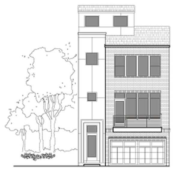 Townhouse Plan E2117 A1.2L