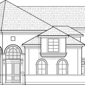 Two Story House Plan C8192