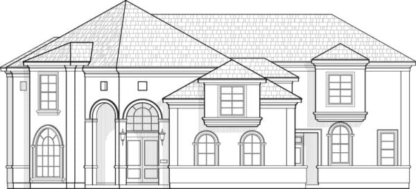 Two Story House Plan C8192