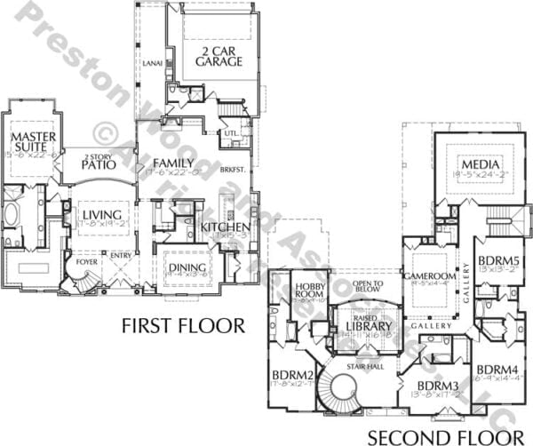Two Story Home Plan D4075