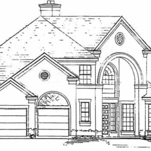 Patio House Plan C2156