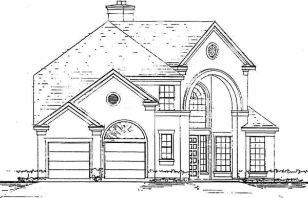 Patio House Plan C2156