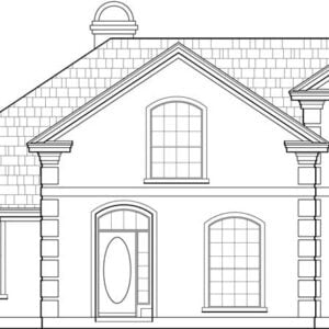 Two Story House Plan C5267