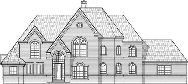 Two Story House Plan C6122