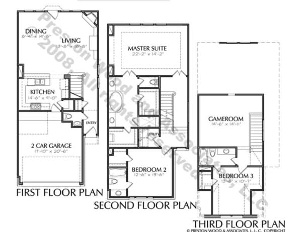 Townhouse Plan D3034 u6R