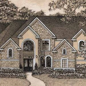 Two Story Home Plan D0121