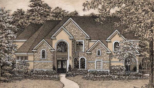 Two Story Home Plan D0121