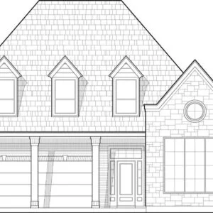 Two Story House Plan C6142