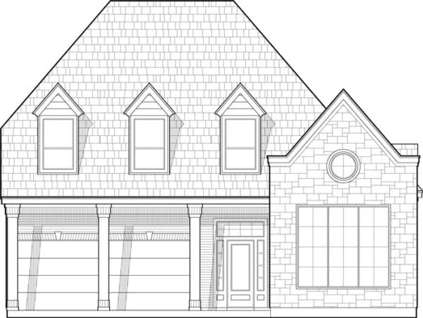 Two Story House Plan C6142
