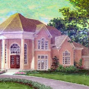 Two Story Home Plan bD0234