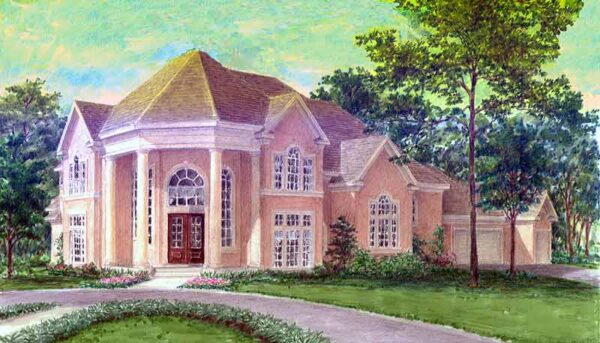Two Story Home Plan bD0234