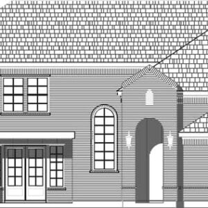 Two Story House Plan C6054