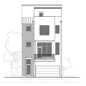 Townhouse Plan E1188 A1.2