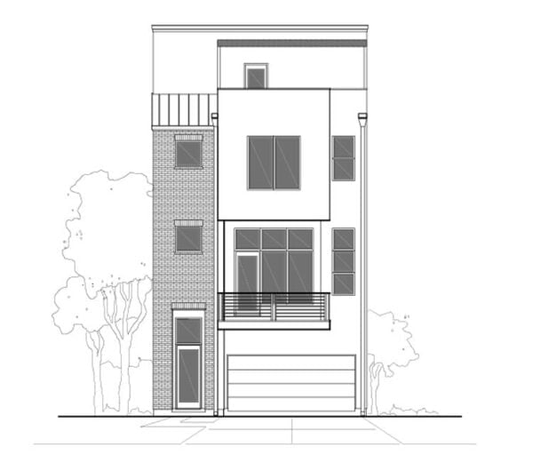 Townhouse Plan E1188 A1.2