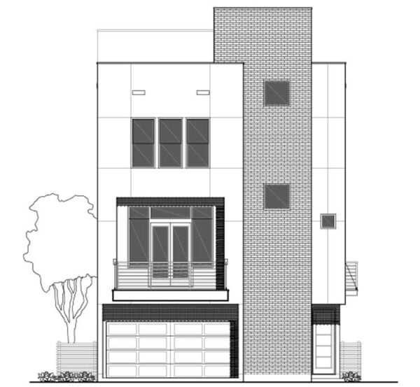 Townhouse Plan E2118 A1.1