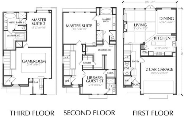 Townhouse Plan E0108 A4.4