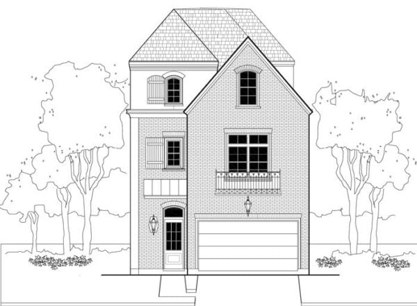 Townhouse Plan E1155 A3.3