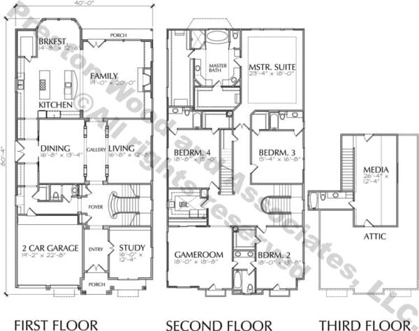 Urban House Plan D2163