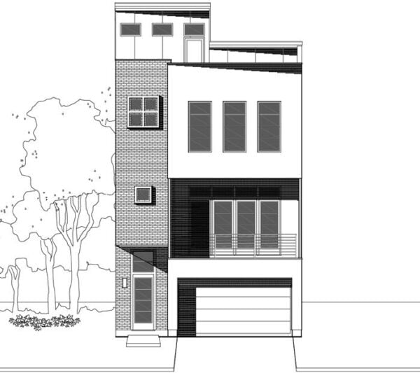 Townhouse Plan E3214 A1.2