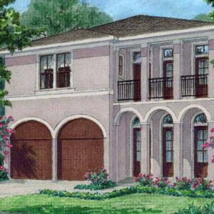 Two Story House Plan D5082