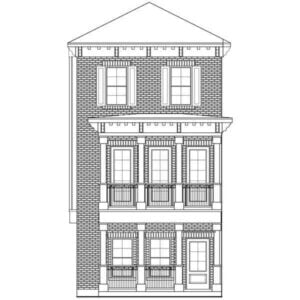 Townhouse Plan D5214-2397