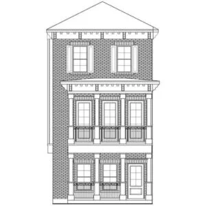 Townhouse Plan D5214-2397