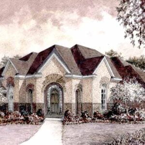 Two Story House Plan D0033