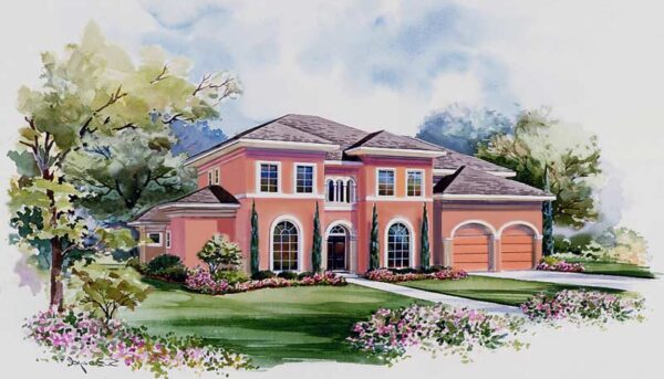 Two Story Home Plan D6246